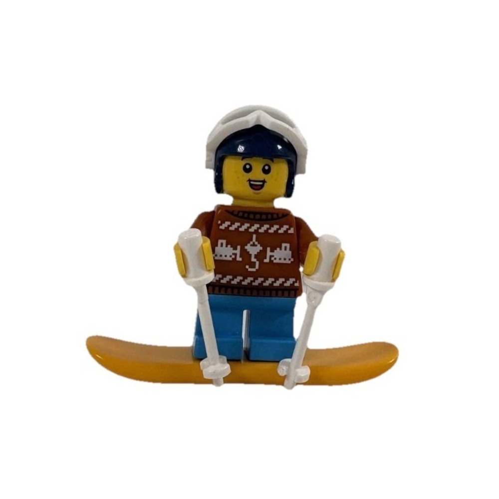 LEGO City, Advent 🎄Holiday, Minifigure, Ski, 60436-10,‎ CHRISTMAS, 2024